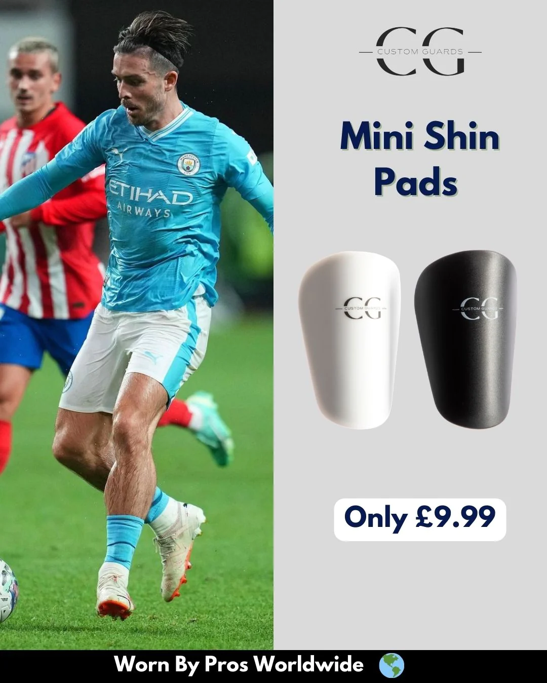 Upgrade Your Game with Custom Guards Mini Shin Pads