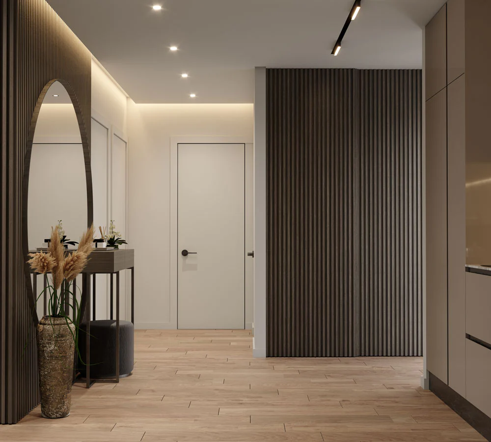 Versatile Vistas: Wood Wall Partitions in Dynamic Environments